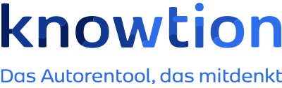 Knowtion, das Autorentool das mitdenkt